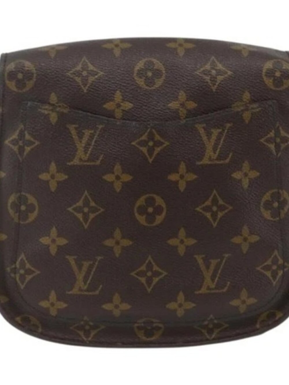 LOUIS VUITTON Monogram Saint Cloud MM Shoulder Bag M51243 LV Auth 166373 - Picture 2 of 16